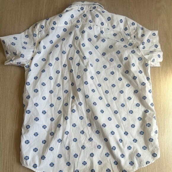 Levi's Men's Light Blue Button Up Short Sleeve Shirt Size LARGE - Picture 2 of 5